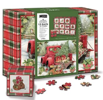 Santa's Truck Countdown Calendar Puzzle (500 piece)