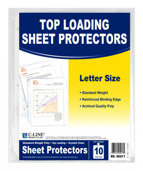 Sheet Protectors (10 Pack)