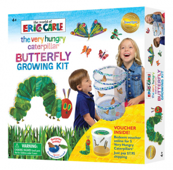 World Of Eric Carle The Very Hungry Caterpillar Butterfly Growing Kit 