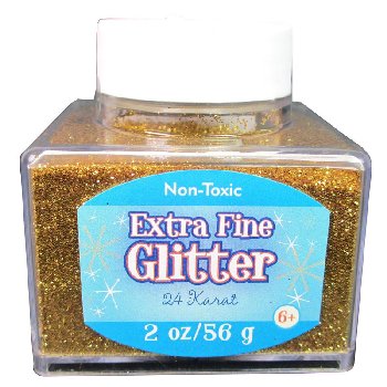 Extra Fine Glitter - 24 Karat (Gold) 2oz