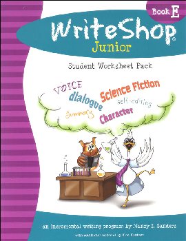 WriteShop Junior Level E Student Worksheet Pack