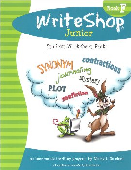 WriteShop Junior Level F Student Worksheet Pack