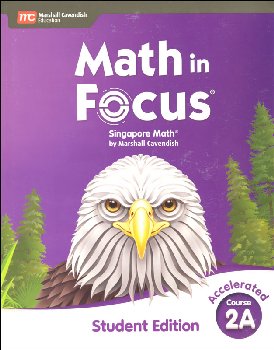 Math in Focus 2020 Student Edition Volume A Accelerated