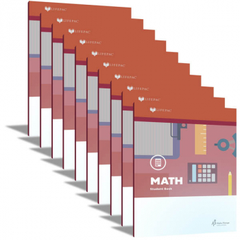 Math 5 Lifepacs Only