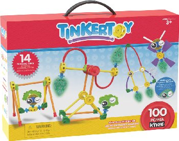 Tinkertoy Super Building Set K Nex Industries