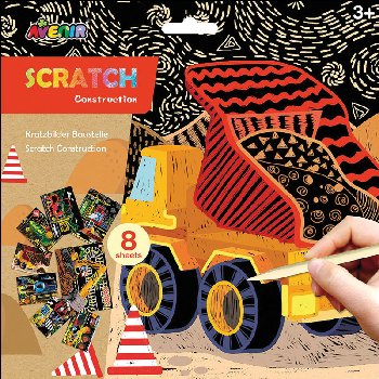 Scratch Art Junior: Construction