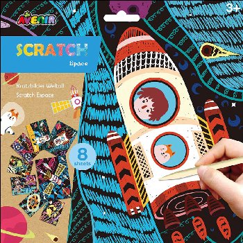 Scratch Art Junior: Space