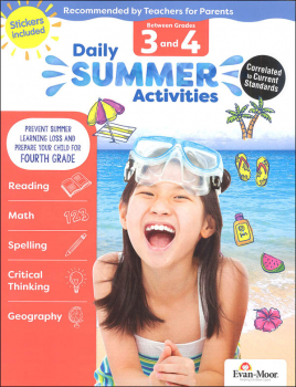 Daily Summer Activities 3-4