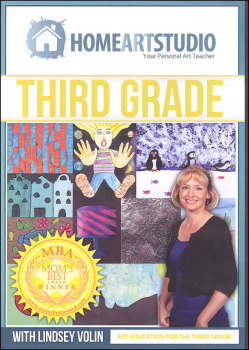 Home School Art Studio Program DVD - Third Grade