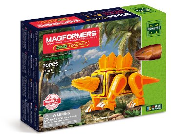 Magformers - Monster Dino Tego (20 Piece Set)