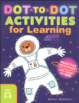 Dot to Dot Activities for Learning: Practice the Alphabet and Count to 100