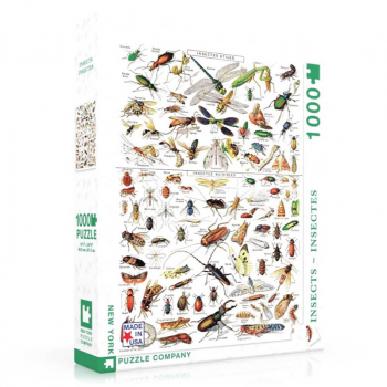 Insects-Insectes 1000 piece Puzzle (Vintage Magazine)