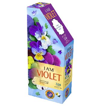 I AM Violet Puzzle 350 pieces (Madd Capp Floral Designs)