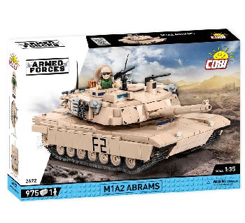 M1A2 Abrams - 815 pieces (Military Small Army)