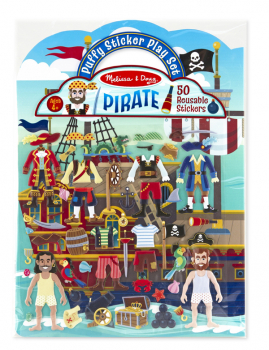 Pirates Puffy Sticker Play Set