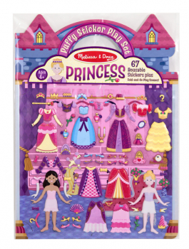 Princess Puffy Sticker Play Set