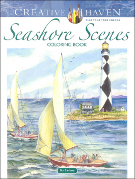 Seashore Scenes Coloring Book (Creative Haven)
