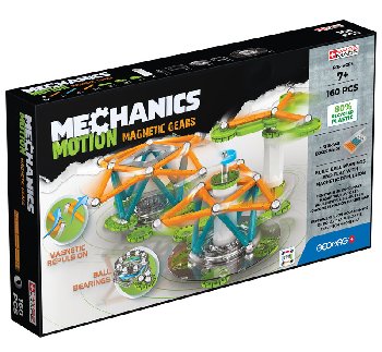 Geomag Mechanics Motion Magnetic Gears (160 pieces)