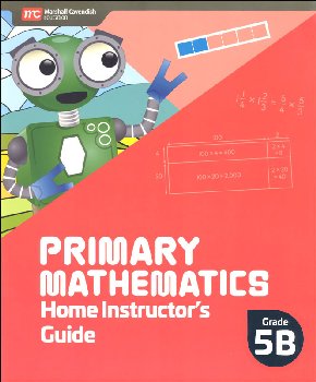 Primary Mathematics Home Instructor's Guide 5B (2022 Edition)