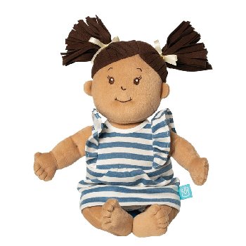 Baby Stella Beige Doll with Brown Pigtails