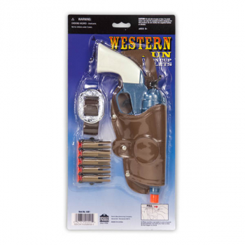Western Air Pistol Single Holster Set (Dart Gun)