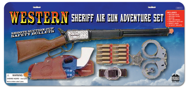 Western Sheriff Air Dart Gun Adventure Set (Dart Gun)