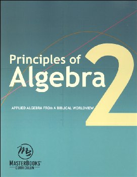 Principles of Algebra 2 Student Book