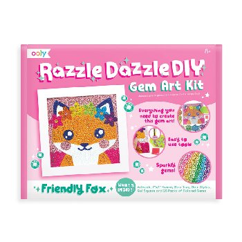 Razzle Dazzle DIY Gem Art Kit - Friendly Fox