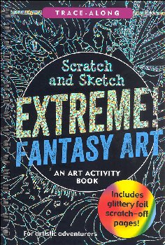 Scratch & Sketch Extreme Fantasy Art Activity Book (Trace Along)