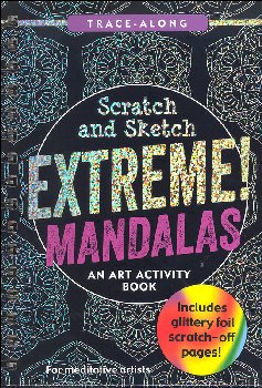 Scratch & Sketch Extreme Mandalas Activity Book (Trace Along)