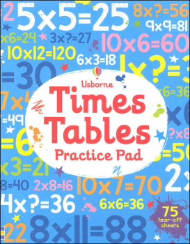 Times Tables Practice Pad (Usborne)