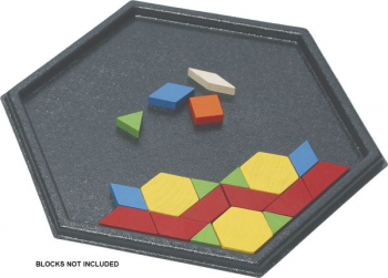 Pattern Block Tray - Hexagonal