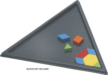 Pattern Block Tray - Triangular