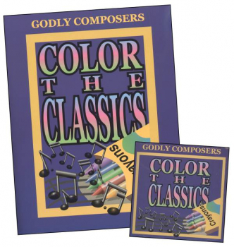Color the Godly Composers Book & CD Set