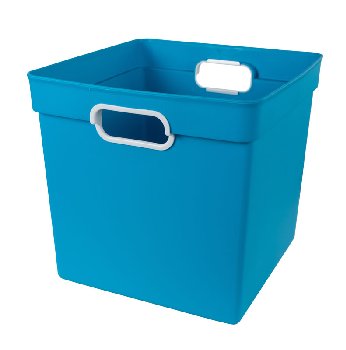 Cube Bin - Turquoise