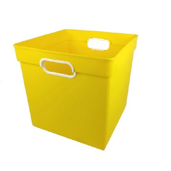 Cube Bin - Yellow