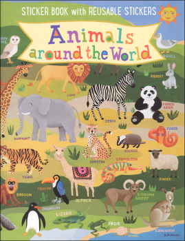 Animals Around the World Kid's Sticker Book