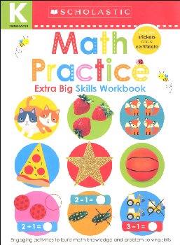 Math Practice Kindergarten Workbook (Extra Big Skills)