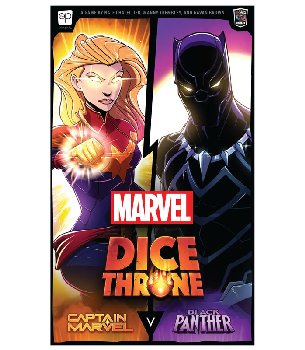 Marvel Dice Throne 2-Hero: Captain Marvel vs Black Panther