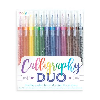 Calligraphy Duo Double Ended Markers (set of 12)