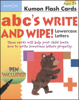 ABC's Lowercase Write & Wipe Flashcards