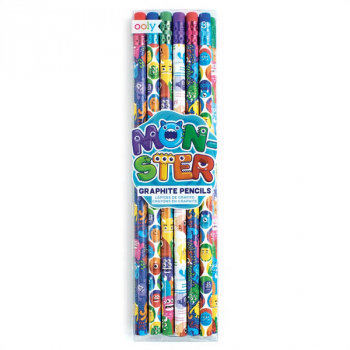 Monster Graphite Pencils (set of 12)