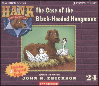 Hank #24  - Case of the Black-Hooded Hangmans Audio CD