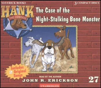 Hank #27 - Case of the Night-Stalking Bone Monster Audio CD