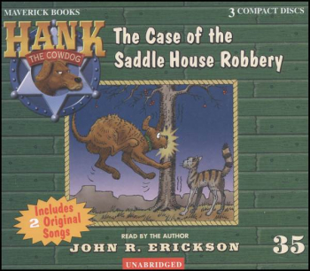 Hank #35 - Case of the Saddle House Robbery Audio CD