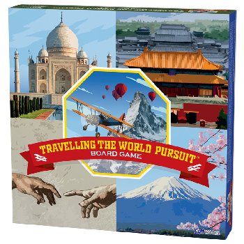 Traveling the World Pursuit Board Game