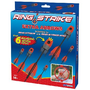 Ring Strike Extra Arrows - set of 6 (Red)