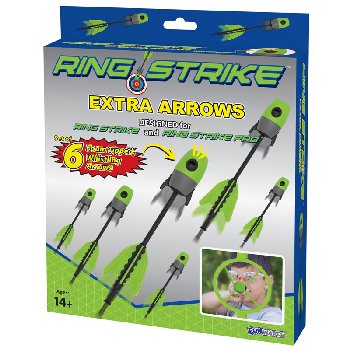 Ring Strike Extra Arrows - set of 6 (Green)