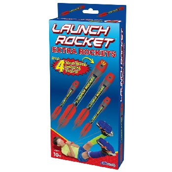 Launch Rocket Catapult Extra Rockets (set of 4)