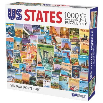 US States Jigsaw Puzzle (1000 piece)